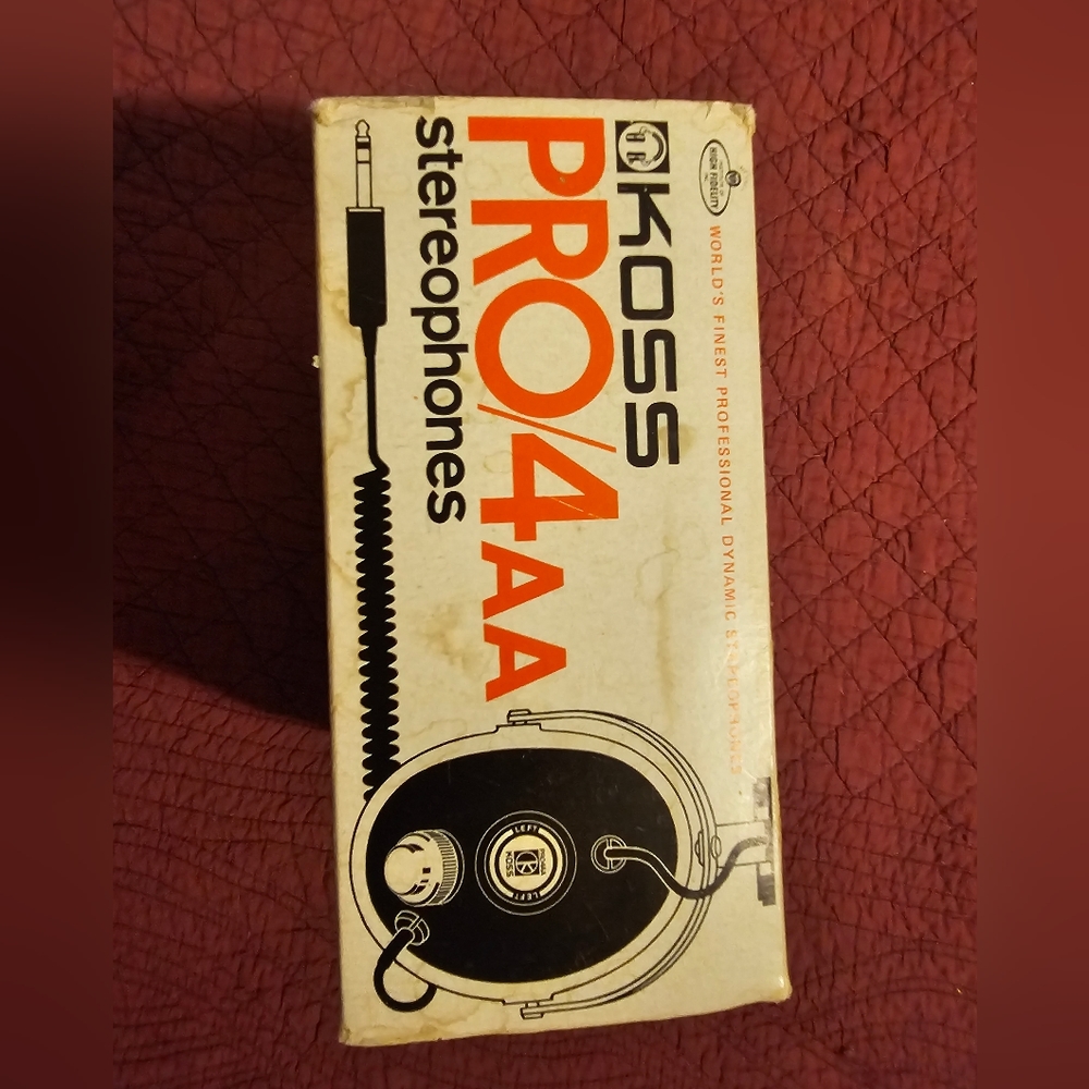 Vintage 1970s headphones